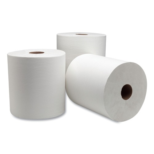 Cleaning Cloths | Tork 214405 1 Ply 7.88 in. x 1000 ft. Advanced Hardwound Hand Towel - White (6/Carton) image number 0