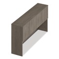 Office Filing Cabinets & Shelves | Alera AE1NNN-E723616P TOM 72 in. x 16 in. x 36 in. 4-Compartment Seville Hutch with Doors - Walnut image number 4