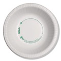 Food Trays, Containers, and Lids | SOLO HB12-PLANET 12 oz. ProPlanet Seal Compostable Paper Dinnerware Bowl - White (1000/Carton) image number 0