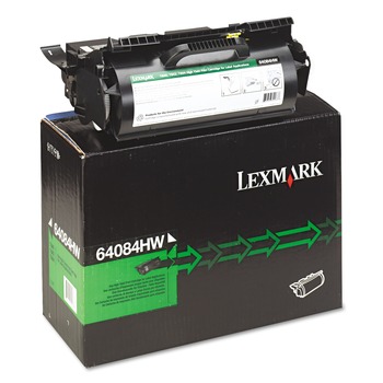 Lexmark 64084HW 64084HW 21,000 Page-Yield High-Yield Toner - Black