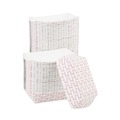 Food Trays, Containers, and Lids | Boardwalk BWK30LAG250 2.5 lbs. Capacity Paper Food Baskets - Red/White (500/Carton) image number 2
