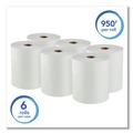 Cleaning & Janitorial Supplies | Scott 02000 8 in. x 950 ft. 1.75 in. Core 1-Ply Essential High Capacity Hard Roll Towels - White (6 Rolls/Carton) image number 7
