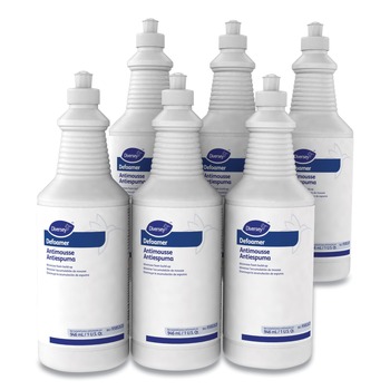 CARPET CLEANERS | Diversey Care 95002620 Bland Scent 32 oz. Squeeze Bottle Defoamer/Carpet Cleaner - Cream (6/Carton)