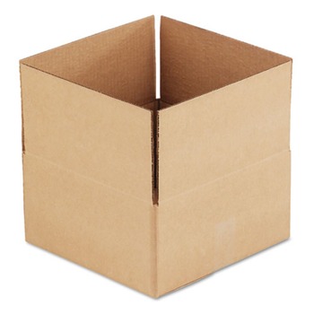 Universal 12 in. x 12 in. x 6 in. Fixed Depth Shipping Boxes - Brown Kraft (25/Bundle)