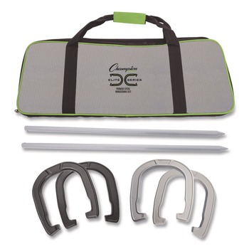 Champion Sports Forged Steel Horseshoe Set (6/Set)