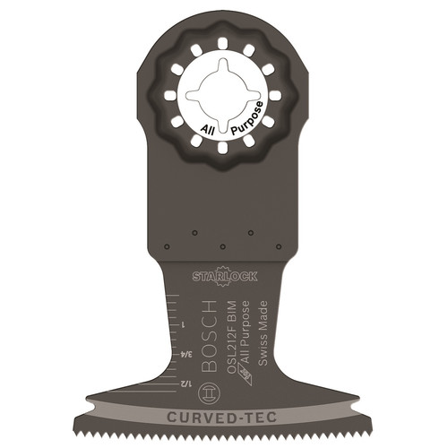 Multi Tools | Bosch OSL212F 2-1/2 in. Starlock Bi-Metal Plunge Cut Blade image number 0
