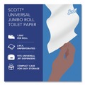 Cleaning & Janitorial Supplies | Scott 03148 3.55 in. x 1000 ft. 2-Ply Essential JRT Jumbo Roll Septic Safe Tissue - White (4 Rolls/Carton) image number 11