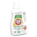 Cleaning & Janitorial Supplies | Arm & Hammer 3320050026 50 oz. Bottle 50 Loads HE Compatible Liquid Detergent - Unscented (8/Carton) image number 0