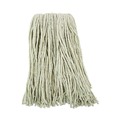 Cleaning & Janitorial Supplies | Boardwalk BWK216CCT 16 oz. Cotton Premium Cut-End Wet Mop Heads - White (12/Carton) image number 1