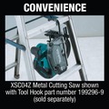 Clearance Center | Makita XSC04Z 18V LXT Lithium-Ion Brushless Cordless 5-7/8 in. Metal Cutting Saw with Electric Brake and Chip Collector (Tool Only) image number 12