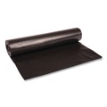 Trash Bags | Boardwalk BWK517 40 in. x 46 in. 45 gal. 1.2 mil Recycled Low-Density Polyethylene Can Liners - Black (100/Carton) image number 0