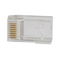 Electronics | Klein Tools VDV826-762 Pass-Thru RJ45 CAT5E Gold Plated Modular Data Plug (200-Pack) image number 3