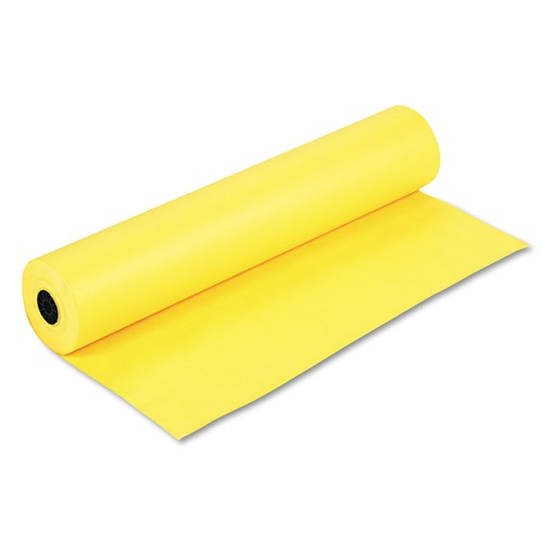 Office Jansan | Pacon P0063080 Rainbow Duo-Finish 36 in. x 1000 ft. Colored Kraft Pape - Canary image number 0