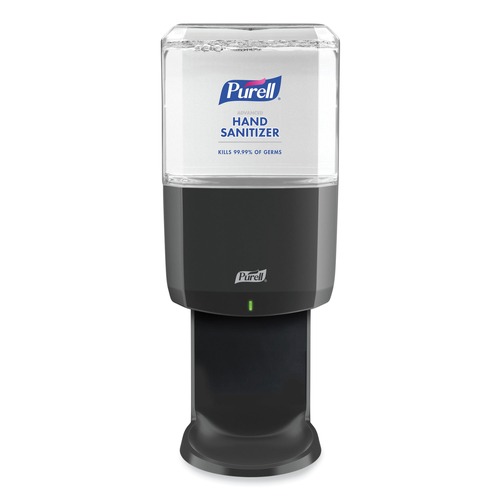 Labor Day Sale! Save $30 off $199! | PURELL 6424-01 ES6 5.25 in. x 8.56 in. x 12.13 in. 1,200 mL Touch Free Hand Sanitizer Dispenser - Graphite (1/Carton) image number 0