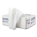 Trash Bags | Inteplast Group S386014N 38 in. x 60 in. 14 mic 60 Gallon High-Density Commercial Can Liners - Clear (200/Carton) image number 0