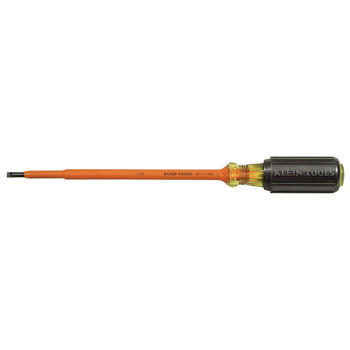 Klein Tools 601-7-INS 3/16 in. Cabinet 7 in. Insulated Screwdriver