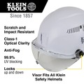 Face Shields and Visors | Klein Tools VISORCLR Safety Helmet Visor - Clear image number 9