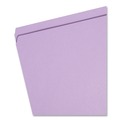 Office Jansan | Smead 12410 Colored File Folders with Reinforced Top Straight Tabs - Letter, Lavender (100/Box) image number 1