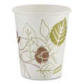  | Dixie 2340PATH Pathways 10 oz. Paper Hot Cups (50/Sleeve, 20 Sleeves/Carton) image number 0