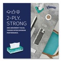 Paper Towels and Napkins | Kleenex 21400 2-Ply Facial Tissues - White (100 Sheets/Box) image number 3