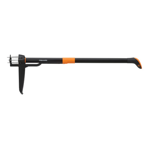 Outdoor Hand Tools | Fiskars 339950 39 in. Deluxe 4-Claw Stand-Up Weeder image number 0