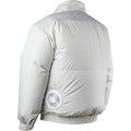Heated Jackets | Makita DFJ405Z2XL 18V LXT Li-Ion UV Resistant Fan Jacket (Jacket Only) - 2XL image number 3