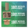Paper Towels and Napkins | Seventh Generation SEV 13720 11 in. x 9 in. 2-Ply 100 Percent Recycled Paper Natural Unbleached Individually Wrapped Kitchen Towel Rolls (120/Roll, 30 Rolls/Carton) image number 4