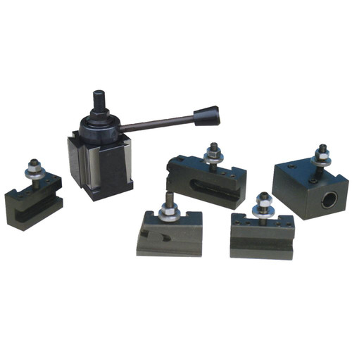 Lathe Accessories | JET 650305 400 Series Quick Change Wedge Type Tool Post Set image number 0