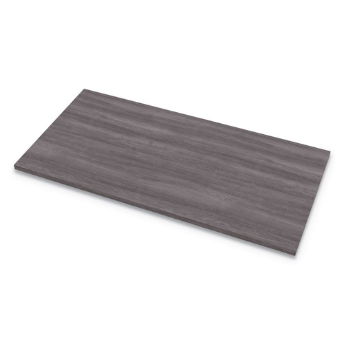 Office Desks & Workstations | Fellowes Mfg Co. 9650101 Levado 60 in. x 30 in. Laminated Table Top - Gray Ash image number 0