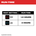 Heated Jackets | Milwaukee 405B-21 WORKSKIN USB Heated Midweight Base Layer Kit image number 4
