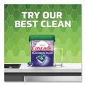 Cleaning & Janitorial Supplies | Cascade 80798635 Platinum Plus 28.4 oz. Tub ActionPacs Dishwasher Detergent Pods - Fresh Scent (3/Carton) image number 4