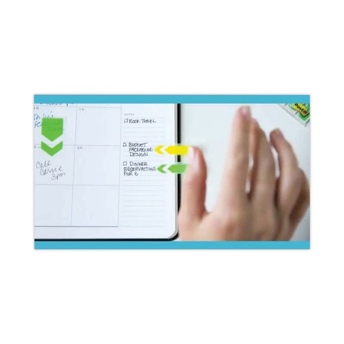 Customer Appreciation Sale - Save up to $60 off | Post-it Flags 684-ARR2 1/2 in. Arrow Page Flags, Five Assorted Bright Colors (100/Pack, 20/Color) image number 0