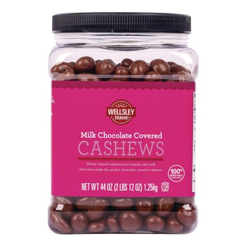 Green Rabbit 44 oz Covered Cashews - Milk Chocolate