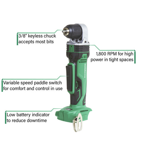 Metabo right sales angle drill