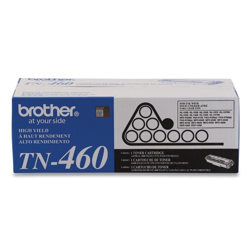 Ink & Toner | Brother TN460 6000-Page Yield Toner - Black image number 0