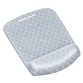 Office Furniture Accessories | Fellowes Mfg Co. 9549701 PlushTouch 7.25 in. x 9.38 in. Mouse Pad with Wrist Rest - Lattice Design image number 1