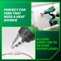 Heat Guns | Metabo HPT RH18DAQ4M 18V MultiVolt Compact Lithium-Ion Cordless Heat Gun (Tool Only) image number 8