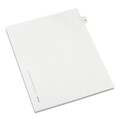  | Avery 82220 Preprinted Legal Exhibit 10-Tab '22-ft Label 11 in. x 8.5 in. Side Tab Index Dividers - White (25-Piece/Pack) image number 0