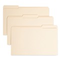 File Folders | Smead 19595 1.5 in. Expansion Top Tab Fastener Folders, 2 Fasteners - Legal Size/Manila Exterior (50/Box) image number 1