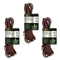 Office Electronics & Batteries | GoGreen Power GG-24812-3 12 ft. 13 Amps Household Extension Cord - Brown (3/Pack) image number 0