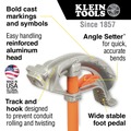 Wire & Conduit Tools | Klein Tools 51607 Aluminum Conduit Bender Full Assembly 3/4 in. EMT with Angle Setter image number 1