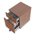 Office Carts & Stands | Linea Italia LITTR752CH Trento Line 16.5 in. x 19.75 in. x 23.63 in. Mobile Pedestal File - Cherry image number 3