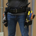 Tool Belts | Klein Tools 55919 Tradesman Pro Modular Electrician's Tool Belt - Large, Black image number 5
