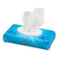 Cleaning Cloths | Clorox 31404 8 in. x 7 in. 1-Ply Easy Pull Pack Disinfecting Wipes - Lemon Scent White (6 Boxes/Carton) image number 1