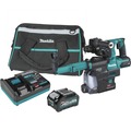 Rotary Hammers | Makita GRH10D1W 40V MAX XGT Brushless Cordless 13/16 in. SDS-PLUS AVT Rotary Hammer Kit with Dust Extractor (2.5 Ah) image number 0