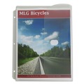 Bulk Savings Pricing 1 | C-Line 57537 9.25 in. x 11.5 in. Poly Binder Pockets - Clear (5/Pack) image number 2