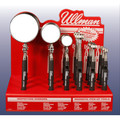 Automotive | Ullman Devices HTDISPLAY 18-Piece Magnetic Pick-Up Tools and Inspection Mirrors with Counter Top Display image number 1