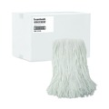 Office Jansan | Boardwalk BWK2016R #16 Cut-End Rayon Fiber Value Standard Mop Head - White (12/Carton) image number 0