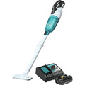 Makita XLC03R1WX4 18V LXT Lithium-ion Compact Brushless Cordless Vacuum Kit, Trigger with Lock (2 Ah) image number 0