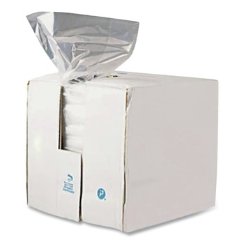 Inteplast Group 0.8 mil. 8 in. x 20 in. Food Bags - Clear (1000/Carton)
